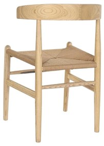 Καρέκλα Τραπεζαρίας DKD Home Decor Φυσικό 55 x 46 x 80 cm