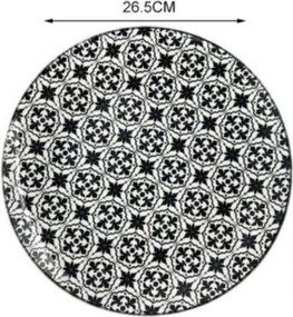 Πιάτο Φαγητού Κεραμικό 26.5cm SDS-18816