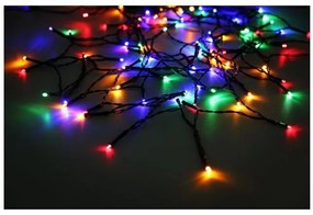 Ηλιακή Διακοσμητική Γιρλάντα 100xLED RGB 0,06W Μαύρο ΙΡ44 11,90m 36820 Globo Lighting. -36820-Μαύρο 36820