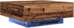 vidaXL Παλιό Ξύλο και Μπλε 80 x 80 x 31 cm Επεξεργασμένο Ξύλο