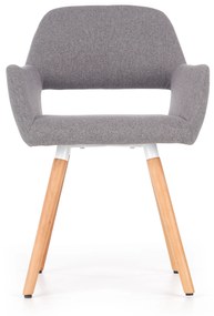 K283 chair, color: grey DIOMMI V-CH-K/283-KR-POPIEL