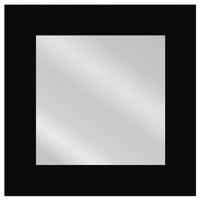 14410256 Καθρέπτης Τοίχου AAINA Μαύρο Μοριοσανίδα/Γυαλί 90x90cm Μοριοσανίδα/Μελαμίνη/Γυαλί, 1 Τεμάχιο