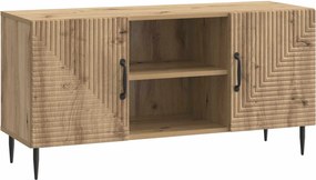 vidaXL Ντουλάπι TV Artisan Δρυς 102 x 34,5 x 50 εκ. Επεξεργασμένο Ξύλο