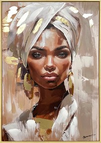 Πίνακας σε καμβά Gazel I Inart 70x3.5x100εκ