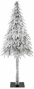 vidaXL Τεχνητό Χριστουγεννιάτικο Δέντρο Λευκό 86 x 86 x 210 εκ.