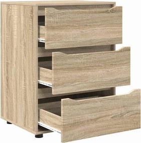 vidaXL Ντουλάπι αποθήκευσης Δρύς Sonoma 60 x 48 x 81 εκ