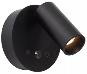 Φωτιστικό Επίτοιχο Lucide 29934-02-30 TONI Μαύρο Ματ (Black Mat) 2700 K