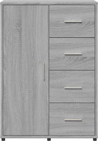 vidaXL Ντουλάπι Γκρι Sonoma 60x31x84 εκ. από Επεξεργασμένο Ξύλο