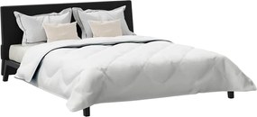 vidaXL Πάπλωμα με μαξιλάρι 3 pcs Λευκό Μικροΐνες