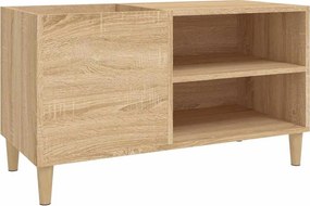 vidaXL Δισκοθήκη Sonoma Δρυς 84,5 x 38 x 48 εκ. από Επεξεργασμένο Ξύλο