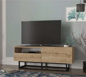 Έπιπλο Τηλεόρασης ArteLibre Ios Φυσικό 120x37x46cm