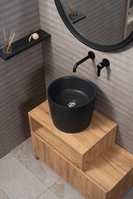 Anafi Black Matt Ø35 - Επιτραπέζιος νιπτήρας