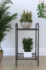 Stewehome διακοσμητική μεταλλική ραφιέρα για γλάστρες με 8 ράφια