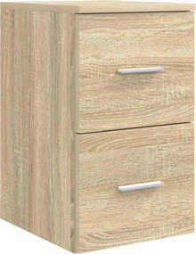 vidaXL Σετ Επίπλων Μπάνιου 4 pcs Sonoma Δρυς