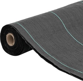 vidaXL Μεμβράνη Εδαφοκάλυψης Μαύρη 1,5x10 μ. από Πολυπροπυλένιο