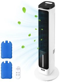 VEVOR 40" Oscillating Tower Fan 24H Timer 23.3ft/s Velocity with Remote Control