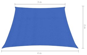 Πανί Σκίασης Μπλε 3/4 x 2 μ. από HDPE 160 γρ./μ² - Μπλε