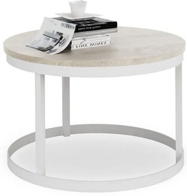 Τραπεζάκι σαλονιού Marco-Leuko Fusiko