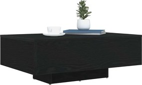 vidaXL Μαύρη Δρυς 85 x 55 x 31 cm Επεξεργασμένο Ξύλο