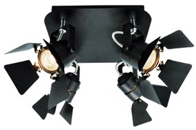 Σποτ Πολύφωτο Homelighting Mystic 77-2211 Black