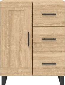 vidaXL Ντουλάπι Sonoma Δρυς 69,5 x 34 x 90 εκ. από Επεξεργασμένο Ξύλο