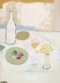 Πόστερ Fleurs Jaunes - Γήινα Χρώματα 50 x 70 cm THE POSTER CLUB