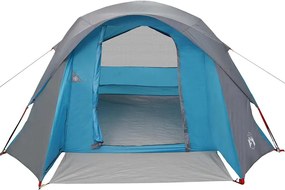 vidaXL Σκηνή Οικογενειακή 6 Ατόμων Αδιάβροχη Μπλε