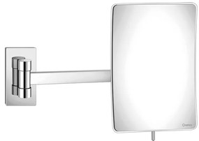 Καθρέπτης Μεγεθυντικός Επτοίχιος Μεγέθυνση x3 Chrome Sanco Cosmetic Mirrors MR-305-A03