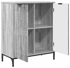 vidaXL Πλαϊνό γραφείο Γκρι sonoma 69.5 x 33 x 82 εκ.