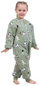 MONPETIT ΧΕΙΜΕΡΙΝΟΣ ΥΠΝΟΣΑΚΟΣ ΜΕ ΠΟΔΙΑ PANDA GREEN 1020-01