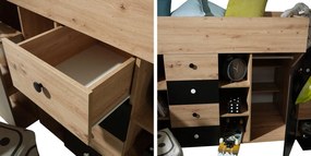 Πολυλειτουργικό κρεβάτι Smart III-Δεξιά-Mauro