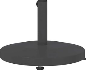 vidaXL Βάση ομπρέλας Σκούρο Γκρι 48 x 48 x 32 εκ.