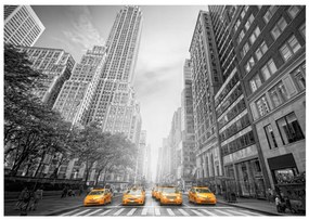 Φωτοταπετσαρία - New York - yellow taxis 100x70