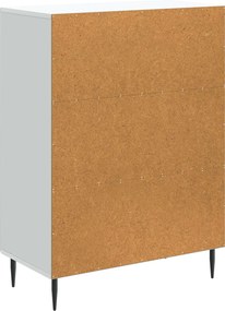 vidaXL Πλαϊνό γραφείο Λευκό 66 x 34,5 x 89,5 εκ Επεξεργασμένο Ξύλο