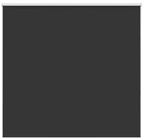 Roller Blind Blackout Μαύρο 155x150 cm Πλάτος υφάσματος 151,6cm - Μαύρο