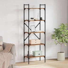 vidaXL Βιβλιοθήκη 5 επιπέδων 56 x 32 x 174 cm Επεξεργασμένο Ξύλο