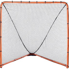 VEVOR Lacrosse Goal, 6&#039; x 6&#039; Lacrosse Net, Folding Portable Backyard Lacrosse Training Equipment, Steel Frame Training Net, Quick &amp; Easy Setup Lacrosse Goal, Perfect for Youth Adult Training, Orange