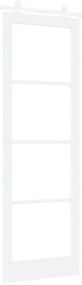 vidaXL Συρόμενη Πόρτα ORKDAL Λευκό 78 x 232 cm Ξύλο και μέταλλο