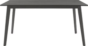 Τραπέζι Benson pakoworld MDF σε rustic grey απόχρωση 150x90x75εκ