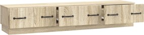 vidaXL Ντουλάπι TV Sonoma Δρυς 147 x 34,5 x 27 εκ Επεξεργασμένο Ξύλο