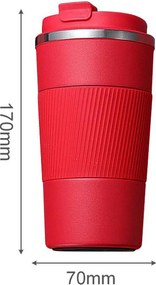 Ποτήρι Θερμός Ανοξείδωτο 500ml με Επιστόμιο