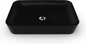 Creavit Ultra Black Matt 60x40 – Επιτραπέζιος Νιπτήρας Ultra-Thin