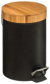 Κάδος Απορριμμάτων Μπάνιου (Φ17x25.5) F-V 3lt Natureo Black 140801N