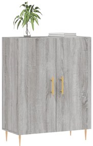 vidaXL Ντουλάπι Γκρι Sonoma 69,5 x 34 x 90 εκ. από Επεξεργασμένο Ξύλο