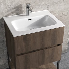 Furnibath K 61 - Βάση Επιπλου με Συρταρια και Ραφι 61x46 - 384