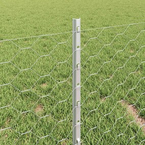 vidaXL Συγκολλητός φράχτης από σύρμα 10 x 0,4 μέτρα (Π x Υ)
