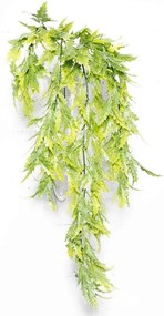 Τεχνητή Κρεμαστή Φτέρη Bracken 1591-7 75cm Green Supergreens Πολυαιθυλένιο,Ύφασμα