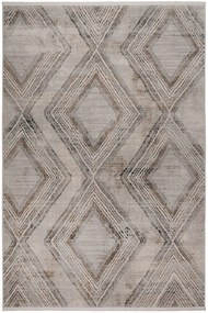Χαλί Germaine JG37A Light Grey-Dark Beige Βιοκαρπέτ 200X290cm