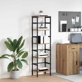 vidaXL Ράφι Βιβλίων 4 επιπέδων 40 x 29,5 x 149 εκ Επεξεργασμένο ξύλο