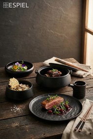 MIANMAR ΠΙΑΤΑΚΙ ΒΑΘΥ ΜΑΥΡΟ 9,8Χ9,8Χ3,4ΕΚ